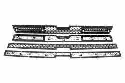 Rough Country Suspension Systems - Rough Country Front Mesh Grille Insert w/ LED-Black, 11-14 Silverado HD; 70155 - Image 5