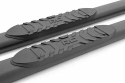 Rough Country Suspension Systems - Rough Country 4.5" Oval Tube Nerf Steps-Black, 09-24 F-150 Crew; 21007 - Image 5