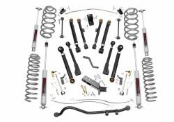 Rough Country Suspension Systems - Rough Country 6" Suspension Lift Kit, for 97-06 Wrangler TJ 4WD; 66220 - Image 1