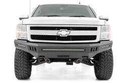 Rough Country Suspension Systems - Rough Country High Clearance Front Bumper-Black, 07-13 Silverado 1500; 10910 - Image 2