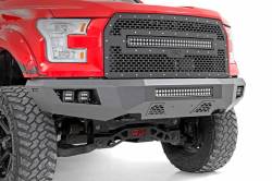 Rough Country Suspension Systems - Rough Country Heavy Duty Front Bumper-Black, 15-17 Ford F-150; 10770 - Image 4