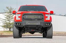 Rough Country Suspension Systems - Rough Country Heavy Duty Front Bumper-Black, 15-17 Ford F-150; 10770 - Image 6