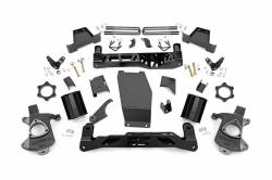 Rough Country Suspension Systems - Rough Country 7" Suspension Lift Kit, 14-18 Sierra 1500 Denali 4WD; 18802 - Image 1