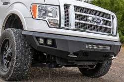 Rough Country Suspension Systems - Rough Country Heavy Duty Front Bumper-Black, 09-14 Ford F-150; 10767 - Image 6