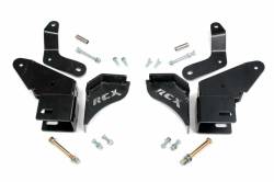 Rough Country Suspension Systems - Rough Country Control Arm Drop Bracket Kit 4.5"-6.5", for Jeep XJ; 1627 - Image 1