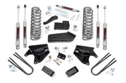 Rough Country Suspension Systems - Rough Country 4" Suspension Lift Kit, 80-96 Ford Bronco 4WD; 465B.20 - Image 1