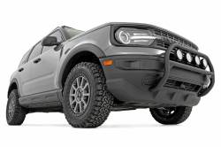 Rough Country Suspension Systems - Rough Country Front Bumper Nudge Bar-Black, 21-24 Bronco Sport; 51040 - Image 6