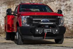 Rough Country Suspension Systems - Rough Country EXO Front Bumper Winch Mount Kit, 17-20 Super Duty; 51004 - Image 4