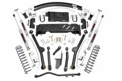 Rough Country Suspension Systems - Rough Country 4.5" Suspension Lift Kit, for 84-01 Cherokee XJ 4WD NP242; 61622 - Image 1