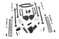 Rough Country Suspension Systems - Rough Country 6" 4-Link Lift Kit, 05-07 F250/F350 Super Duty Dsl 4WD; 57970 - Image 1