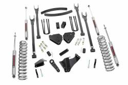 Rough Country Suspension Systems - Rough Country 6" 4-Link Lift Kit, 05-07 F250/F350 Super Duty Dsl 4WD; 579.20 - Image 1