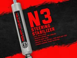 Rough Country Suspension Systems - Rough Country N3 Single Steering Stabilizer 0-6" Lift, for Jeep JL/JT; 8730530 - Image 2