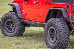 Rough Country Suspension Systems - Rough Country Heavvy Duty Rock Sliders-Black, for Wrangler JK 4dr; 90800 - Image 6