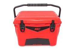 Rough Country Suspension Systems - Rough Country 20 Quart Rotomolded Compact Cooler-Red; 99024 - Image 2