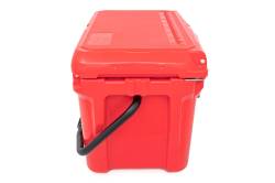 Rough Country Suspension Systems - Rough Country 20 Quart Rotomolded Compact Cooler-Red; 99024 - Image 3