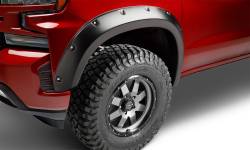 Bushwacker - Bushwacker Pocket Style Front/Rear Fender Flares-Black, Silverado; 40927-02 - Image 2