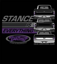 Detroit Speed - Detroit Speed 990151XL C10 Stance T-Shirt - Image 3