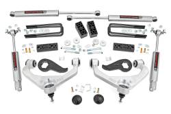 Rough Country Suspension Systems - Rough Country 3" Suspension Lift Kit, 20-24 Silverado/Sierra 3500HD; 95630 - Image 1