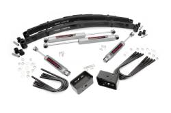 Rough Country Suspension Systems - Rough Country 2" Suspension Lift Kit, 88-91 GM 1500 SUV 4WD; 135-88-9230 - Image 1