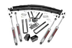 Rough Country Suspension Systems - Rough Country 4" Suspension Lift Kit, for 78-89 Dodge W-Series Trucks; 311.20 - Image 1