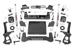 Rough Country Suspension Systems - Rough Country 6" Suspension Lift Kit, 19-24 Sierra 1500 Diesel; 22931D - Image 1