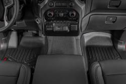 Rough Country Suspension Systems - Rough Country Fr/Rr Floor Liners-Black, 19-24 Silverado/Sierra Crew; M-21612 - Image 4