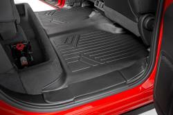 Rough Country Suspension Systems - Rough Country Fr/Rr Floor Liners-Black, 19-24 Silverado/Sierra Crew; M-21612 - Image 5