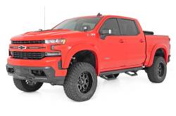 Rough Country Suspension Systems - Rough Country SRX2 Drop Step Nerf Bars, 19-24 Silverado/Sierra Crew; 11003A - Image 2