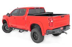 Rough Country Suspension Systems - Rough Country SRX2 Drop Step Nerf Bars, 19-24 Silverado/Sierra Crew; 11003A - Image 3