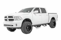 Rough Country Suspension Systems - Rough Country SR2 Drop Step Nerf Bars-Black, for 09-18 Ram Trucks Crew; 32001 - Image 4