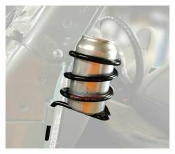 Steinjager - Steinjager Door Hinge Mounted Can Holder, for Wrangler TJ; J0031199 - Image 2