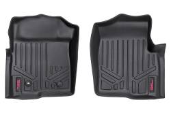 Rough Country Suspension Systems - Rough Country Front Floor Liners-Black, 04-08 Ford F-150; M-5041 - Image 1