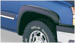 Bushwacker - Bushwacker Extend-a-Fender Front/Rear Fender Flares-Black, Silverado; 40906-02 - Image 1