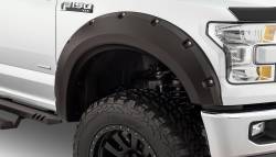 Bushwacker - Bushwacker Max Pocket Style Rear Fender Flares-Black, Ford F-150; 20072-02 - Image 1