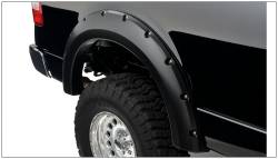 Bushwacker - Bushwacker Pocket Style Rear Fender Flares-Black, Ford F-150; 20054-02 - Image 1