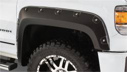 Bushwacker - Bushwacker Boss Pocket Style Fender Flares-Black, GMC Sierra; 40928-02 - Image 1