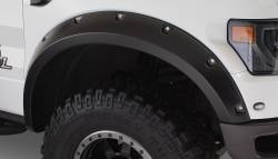 Bushwacker - Bushwacker Pocket Style Front Fender Flares-Black, Ford F-150; 20097-02 - Image 1