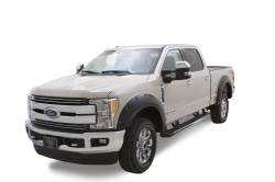 Bushwacker - Bushwacker Pocket Style Front/Rear Fender Flares-Black, Super Duty; 20942-02 - Image 1