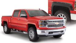 Bushwacker - Bushwacker Pocket Style Front/Rear Fender Flares-Black, Silverado; 40942-02 - Image 1