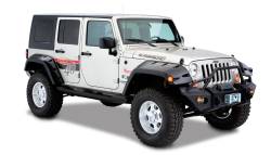 Bushwacker - Bushwacker Max Pocket Style Rear Fender Flares-Black, for Jeep JK; 10044-02 - Image 3