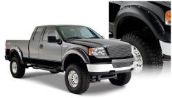 Bushwacker - Bushwacker Pocket Style Front/Rear Fender Flares-Black, Ford F-150; 20916-02 - Image 1