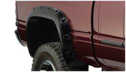 Bushwacker - Bushwacker Pocket Style Rear Fender Flares-Black, for Dodge Ram; 50030-02 - Image 1