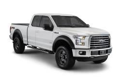 Bushwacker - Bushwacker Extend-a-Fender Front/Rear Fender Flares-Black, Ford F-150; 20936-02 - Image 1