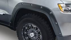 Bushwacker - Bushwacker Pocket Style Front/Rear Fender Flares-Black, for Jeep WK2; 10927-02 - Image 1