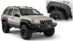 Bushwacker - Bushwacker Cut-Out Style Rear Fender Flares-Black, for Jeep WJ; 10072-07 - Image 1