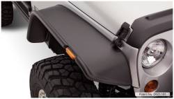 Bushwacker - Bushwacker Flat Style Front/Rear Fender Flares-Black, for Jeep JK; 10919-07 - Image 3