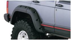 Bushwacker - Bushwacker Cut-Out Style Rear Fender Flares-Black, for Jeep XJ; 10036-07 - Image 1