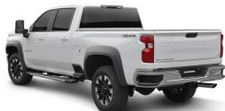 Bushwacker - Bushwacker Extend-a-Fender Front/Rear Fender Flares-Black, Silverado; 40986-02 - Image 1