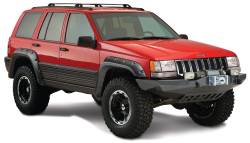 Bushwacker - Bushwacker Cut-Out Style Front/Rear Fender Flares-Black, for Jeep ZJ; 10916-07 - Image 3