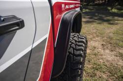 Bushwacker - Bushwacker Flat Style Rear Fender Flares-Black, for Jeep JT; 10104-07 - Image 1